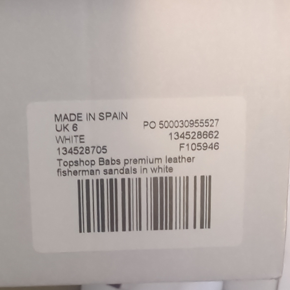 Topshop Babs Premium Fisherman Sandals In white - Picture 13 of 16